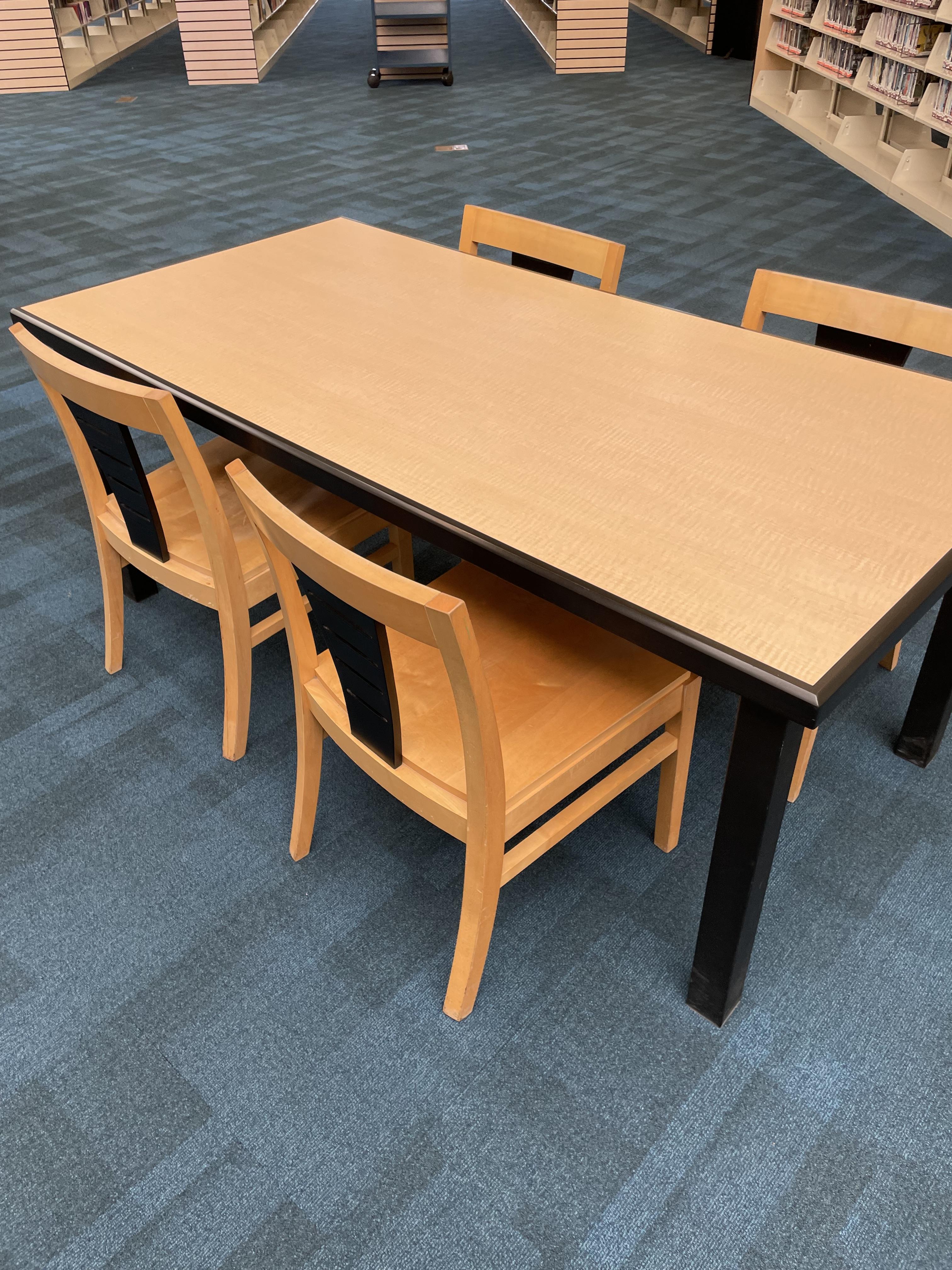 Adult Tables and Chairs | Reaching Across Illinois Library System