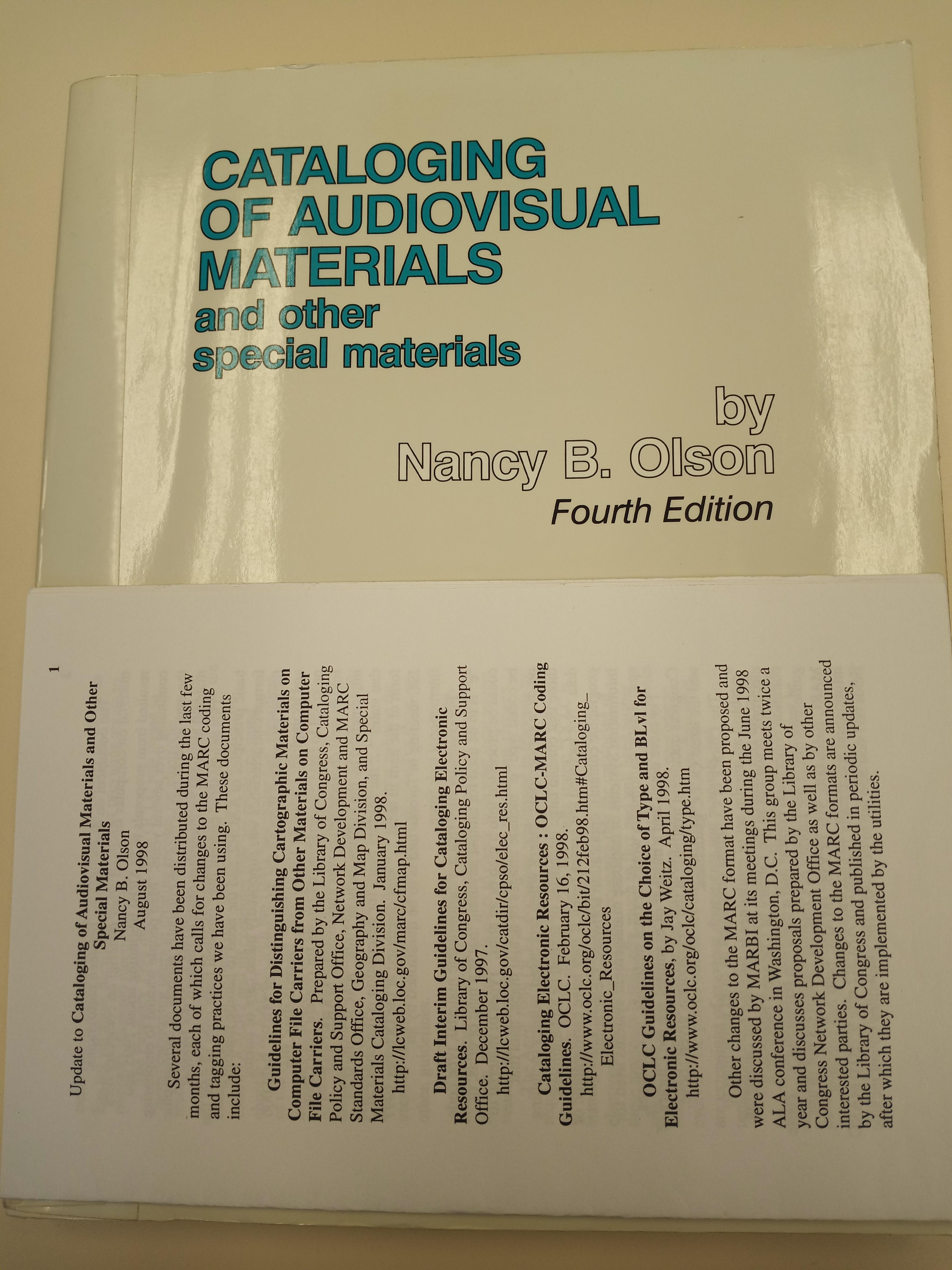 Cataloging of Audiovisual Materials | Reaching Across Illinois Library ...
