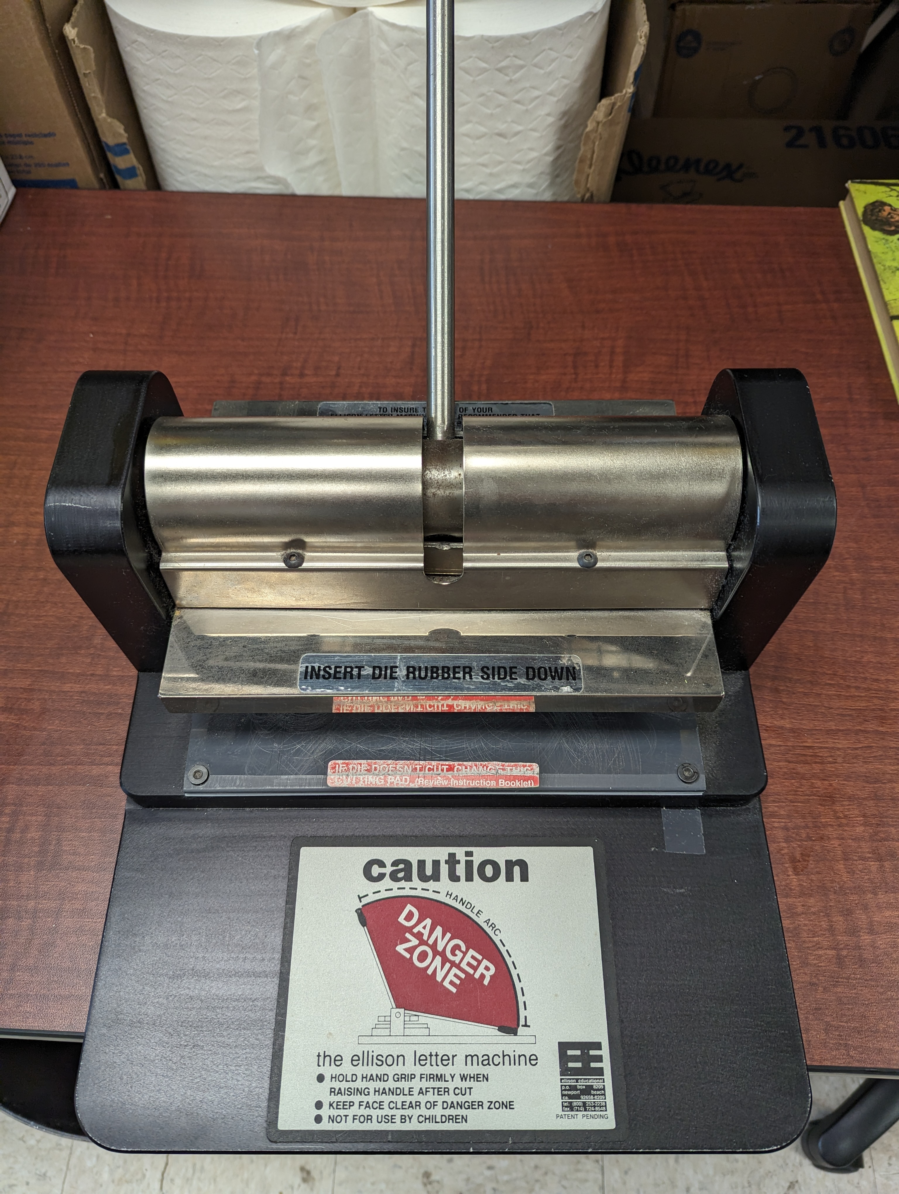 Ellison Letter Machine | Reaching Across Illinois Library System