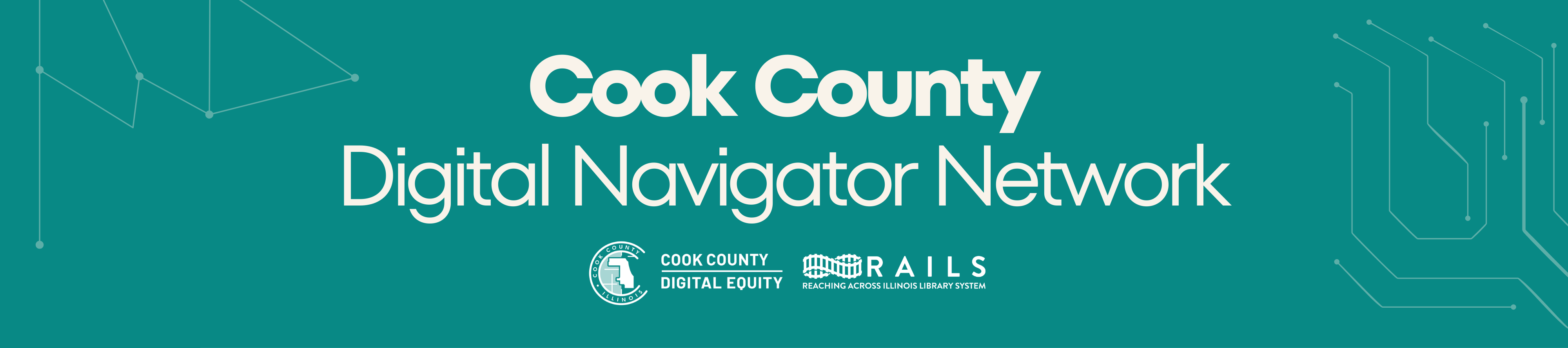 Cook County Digital Navigator Network banner