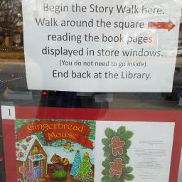 Story Walk Encourages Family Time, Reading, & Exercise