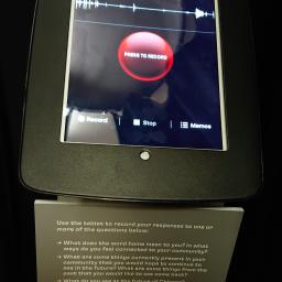 Idea: Patron Stories via iPad