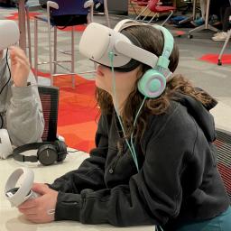 My Library Is… Providing “Sliding Glass Doors” with Virtual Reality!