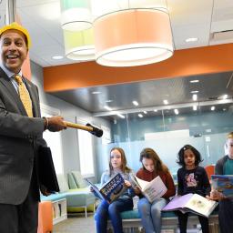 Congressman Raja Krishnamoorthi  Helps Kick-off Gail Borden Branch Expansion