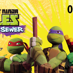 Teenage Mutant Turtles Exhibit Banner