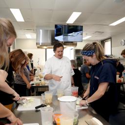 Chef Brian at the AHML Makerplace