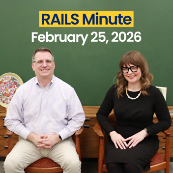 Rails Minute. February 25, 2026. Joe Filapek and Monica Harris.