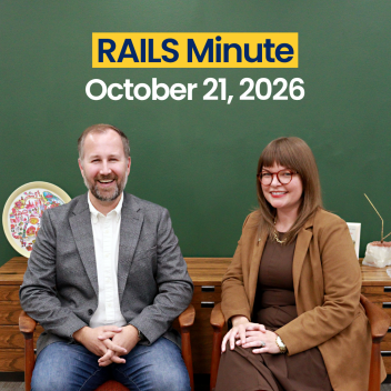 Rails Minute. October 21, 2026. Dan Bostrom and Monica Harris.