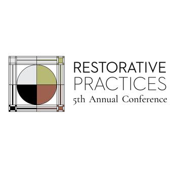 Logo for Oak Park Public Library's 5th Annual Restorative Practices Conference