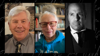 Poet Laureate Finalists - Daniel Dahlquist, Lynn Werner, and Theodore Williams