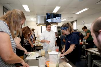 Chef Brian at the AHML Makerplace