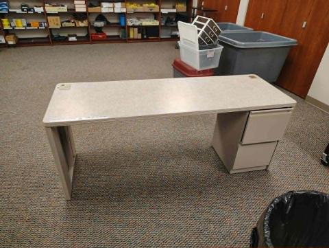 Free desk awaiting a new home