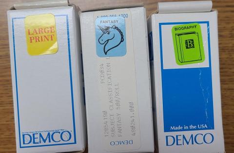 Photo of wanted labels