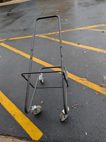 carts to hold non-folding chairs