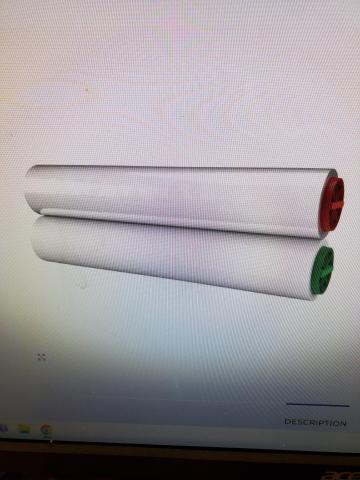 25" double-roll cold laminate