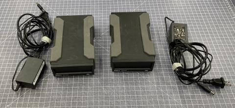 2 Dell RD1000 drive bays with power cords