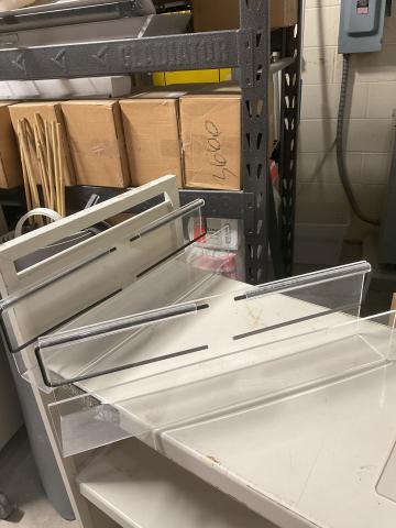 Acrylic end cap book displays