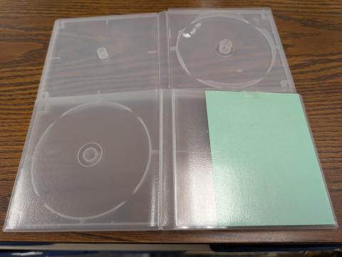 Clear CD Cases w/ Outer Plastic Sleeve