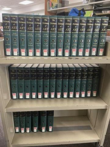 The Dictionary of Art - 34 volumes