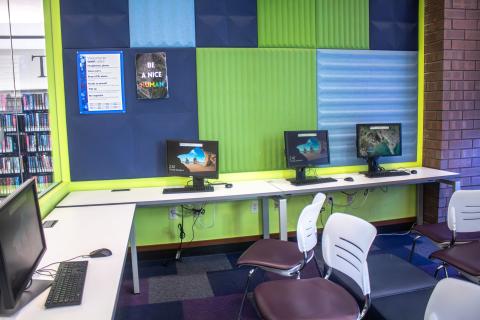 White top fixed metal rectangle table