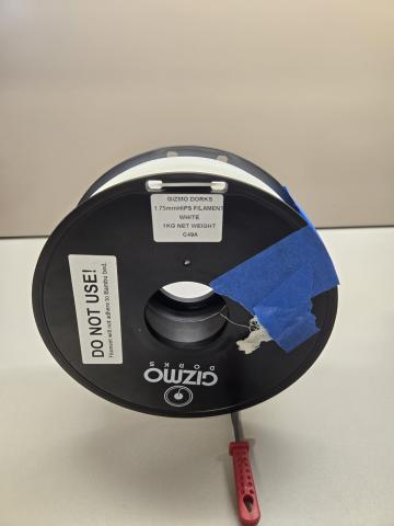 Gizmo Dorks 1.75mm White Filament