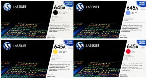 HP 645a toners