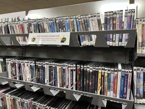 A Frame Shelving for Audio Visual, etc.
