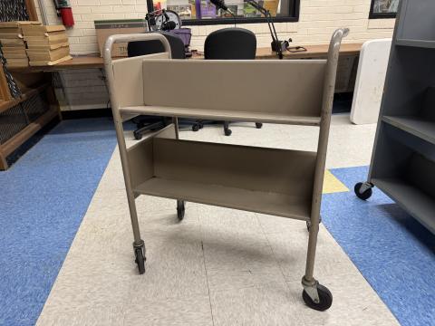 Library book cart 