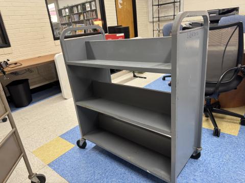 Library book cart 