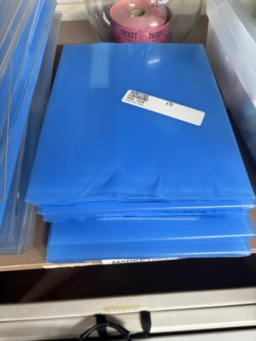 Sealed acrylic sign holders