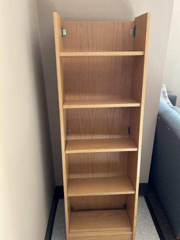 5' tall x 20" wide x 18" deep