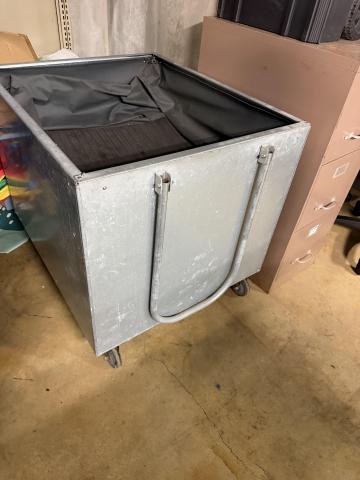 Outdoor Book Drop Cart