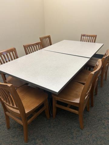 Two 42" Square Tables