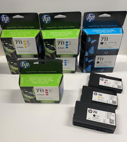 HP DesignJet 711 Ink Cartridges 