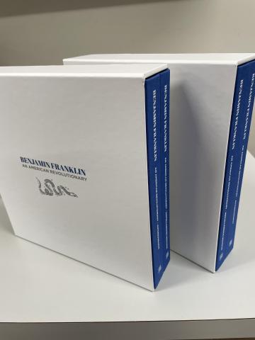 Benjamin Franklin Autobiography sets