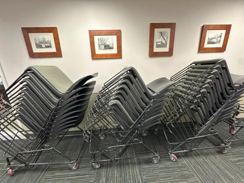 Photo of 35 chairs