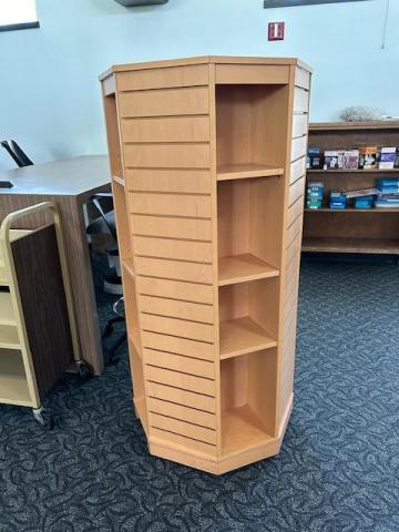 Octagonal display unit