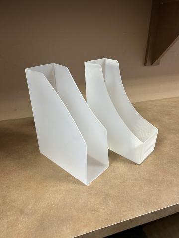 Clear Plastic File/Magazine Holders (100)