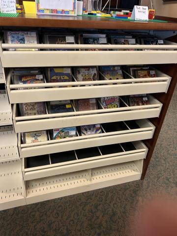 CD Shelving Drawers