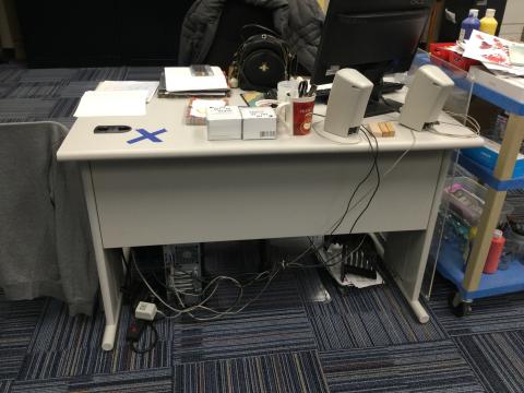 Photo of desk