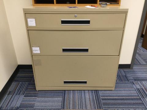 Photo of file cabinet