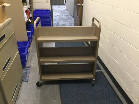 Photo of book cart