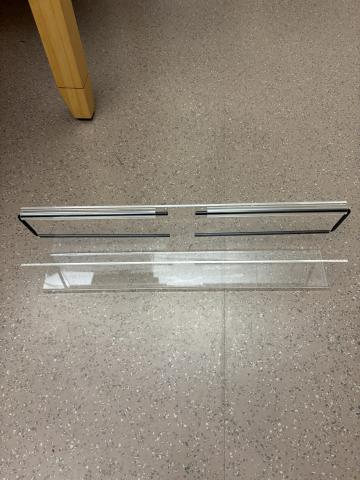 image of acrylic shelf endcap holder