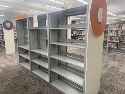 Double Sided Shelving Unit 