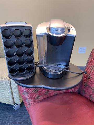 Keurig Coffee Maker and K-Cup Carousel