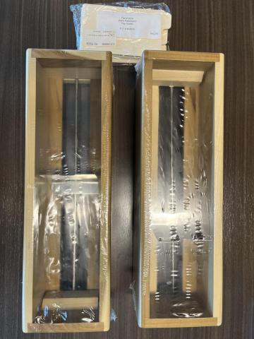 2 Library Charging Trays and Cards (for Cataloging)