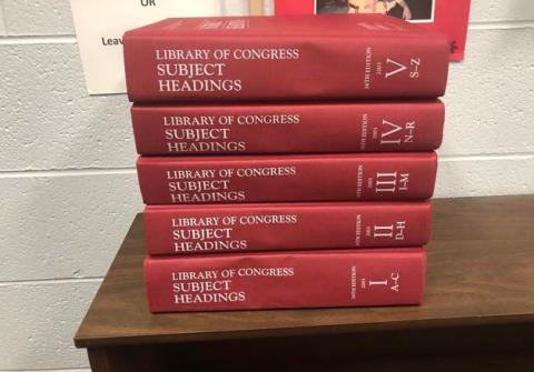 Library of Congress Subject Headings Volumes A - Z