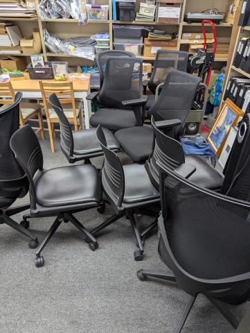 Gaggle of chairs