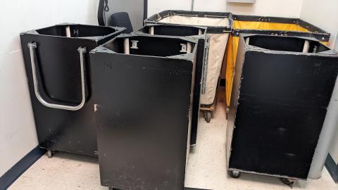 book drop cart