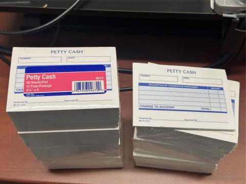 Petty Cash Slips